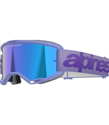 Krossiprillid Alpinestars Vision 5 Wordmark lilla