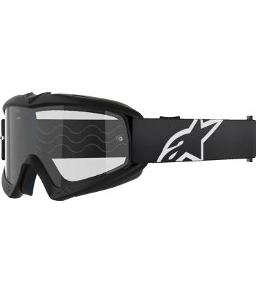 Laste Krossiprillid Alpinestars Vision Corp must/läbipaistev