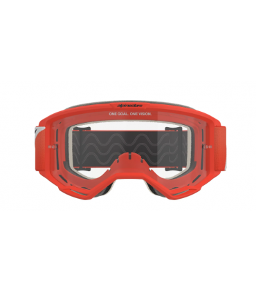 Krossiprillid Alpinestars Vision 5 Corp oranž/läbipaistev
