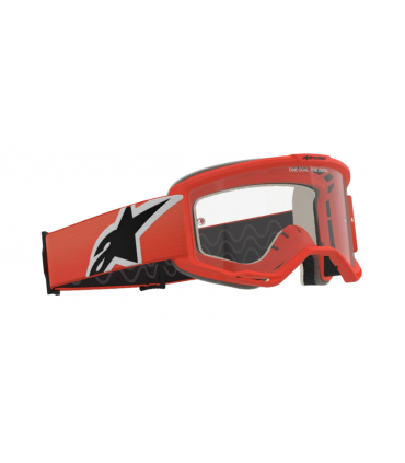 Krossiprillid Alpinestars Vision 5 Corp oranž/läbipaistev