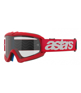Laste Krossiprillid Alpinestars Vision Blaze punane/läbipaistev