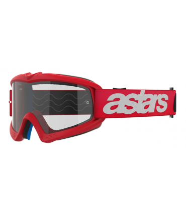 Laste Krossiprillid Alpinestars Vision Blaze punane/läbipaistev
