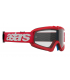 Laste Krossiprillid Alpinestars Vision Blaze punane/läbipaistev
