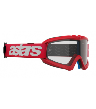 Laste Krossiprillid Alpinestars Vision Blaze punane/läbipaistev