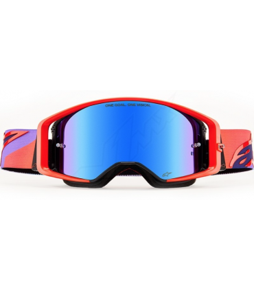 Krossiprillid Alpinestars Supertech Vision Corp punane