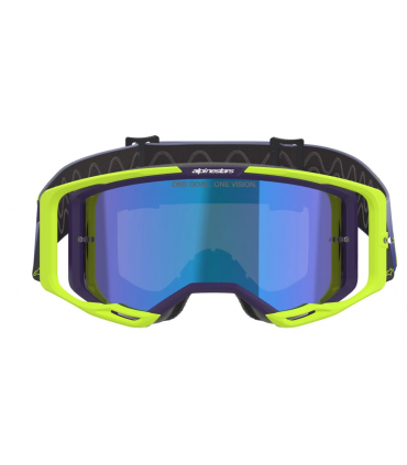 Krossiprillid Alpinestars Vision 8 Corp lilla/roheline