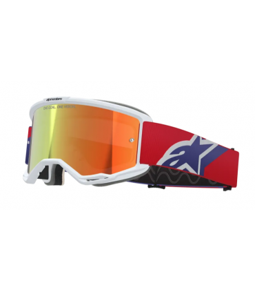 Krossiprillid Alpinestars Vision 5 Corp punane/valge