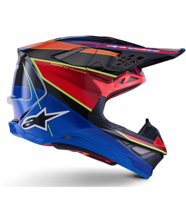 Krossikiiver Alpinestars Supertech M10 Era MIPS sinine/punane