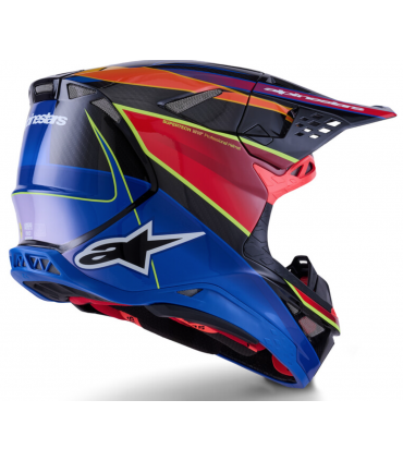 Krossikiiver Alpinestars Supertech M10 Era MIPS sinine/punane