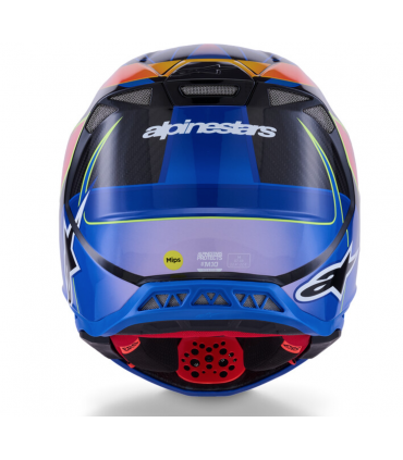 Krossikiiver Alpinestars Supertech M10 Era MIPS sinine/punane