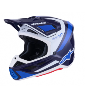 Krossikiiver Alpinestars Supertech M7 Rise sinine/valge