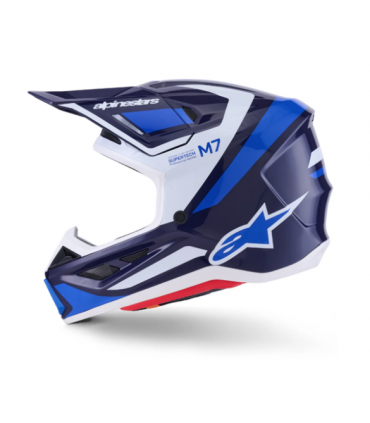 Krossikiiver Alpinestars Supertech M7 Rise sinine/valge