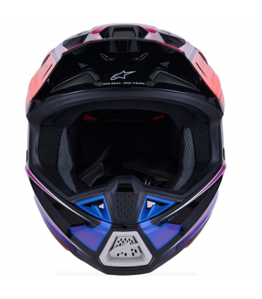 Krossikiiver Alpinestars Supertech M7 Fuse must/roosa