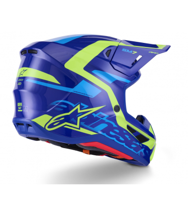 Krossikiiver Alpinestars Supertech M7 Deed sinine