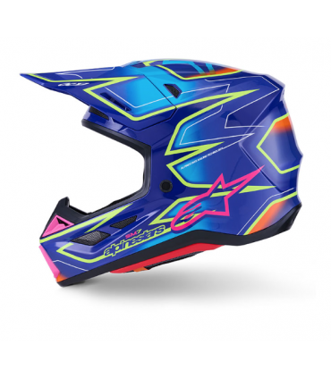 Krossikiiver Alpinestars Supertech M7 Cast sinine