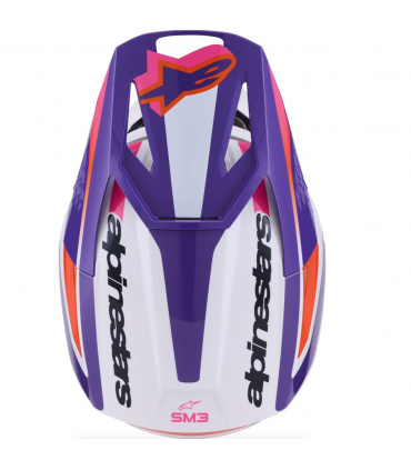Krossikiiver Alpinestars Supertech M3 Heat valge/lilla