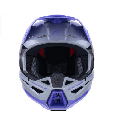 Krossikiiver Alpinestars Supertech M3 Jettson lilla/hall