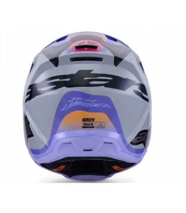 Laste Krossikiiver Alpinestars Supertech M3 Jettson lilla