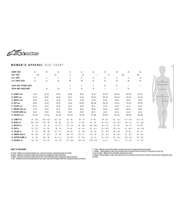 Naiste Tagi Alpinestars Stella T-SPS Air V2 must/punane