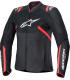 Naiste Tagi Alpinestars Stella T-SPS Air V2 must/punane