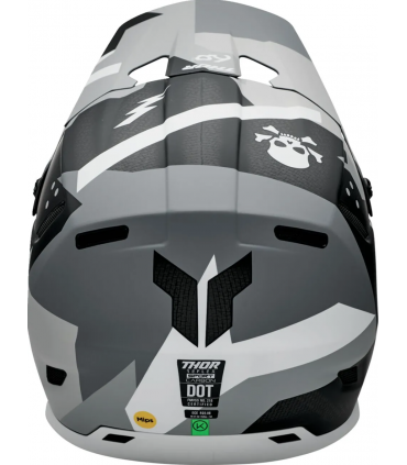 Krossikiiver Thor Reflex Sport Carbon Brave MIPS hall/valge