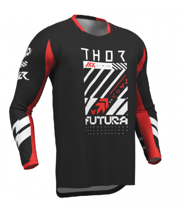 Krossisärk Thor Launchmode Futura must/punane
