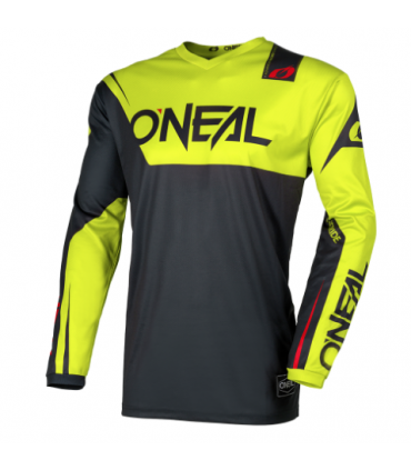 Krossisärk ONEAL Element Racewear must/kollane