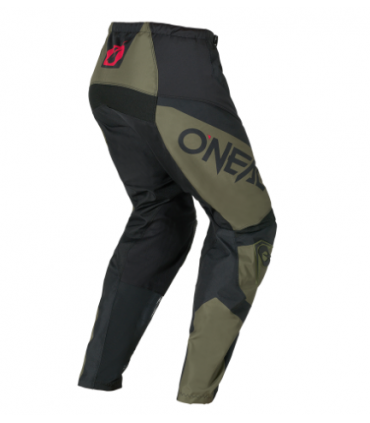 Krossipüksid ONEAL Racerwear must-roheline