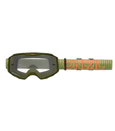 Krossiprillid ONEAL B-10 Striped roheline