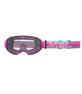 Krossiprillid ONEAL B-10 Striped roosa/lilla