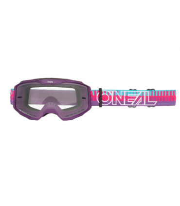 Krossiprillid ONEAL B-10 Striped roosa/lilla