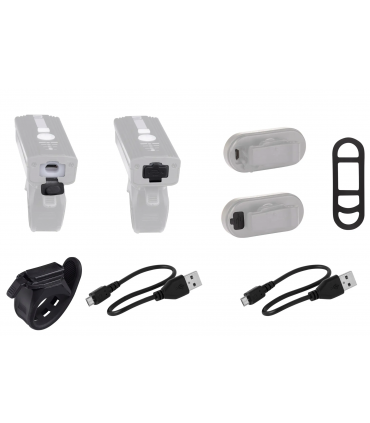 Jalgratta tulede komplekt FORCE FUTURO USB