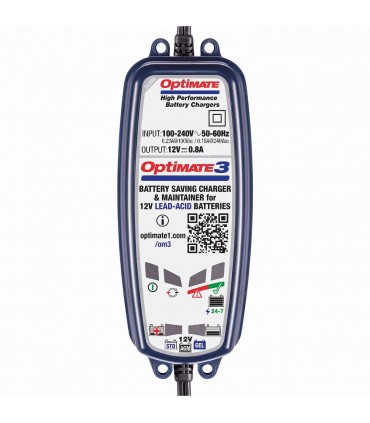 Akulaadija OptiMate 3 TM430 12V 0,8A